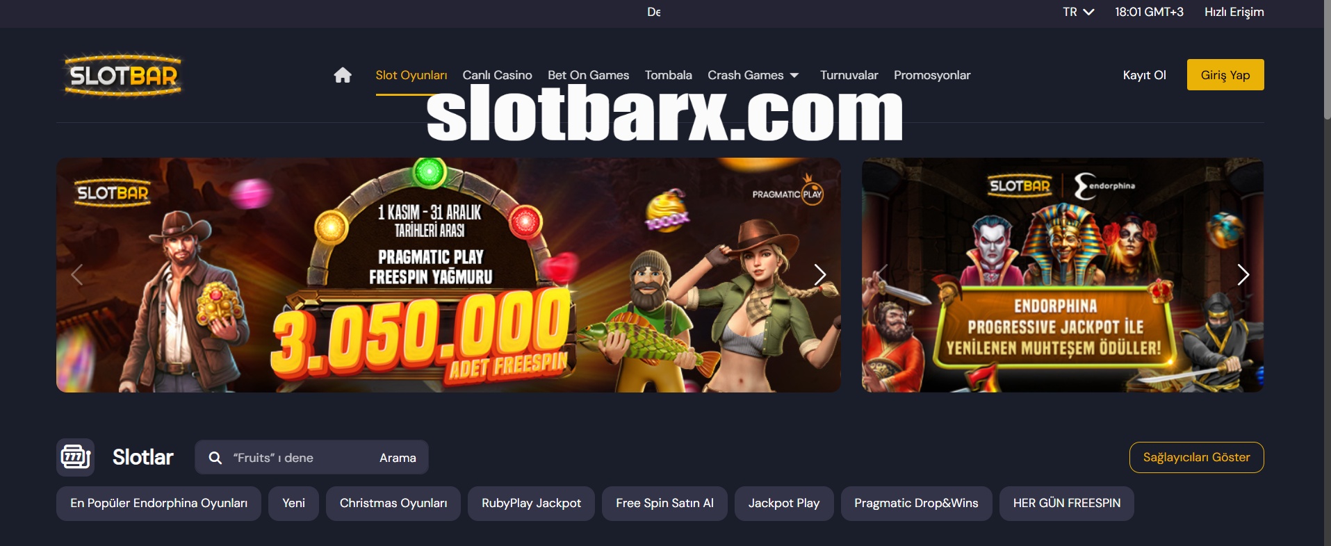 Slotbar